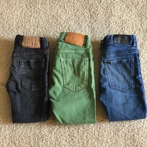 Zara and H&M boys skinny jeans